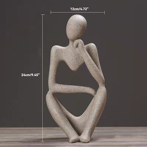 Thinker Abstract Statues