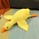 74.8" Giant Long Plush White Goose Stuffed Toy