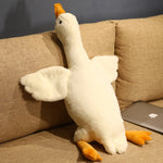 74.8" Giant Long Plush White Goose Stuffed Toy