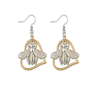 Clemence's Fritillary Butterfly Drop Earrings - Oneposh