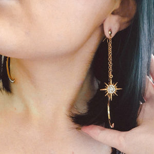 Star Moon Earrings - Oneposh