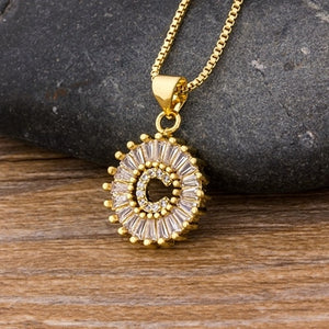 Initial Letter Necklace - Oneposh