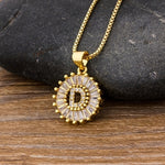 Initial Letter Necklace - Oneposh