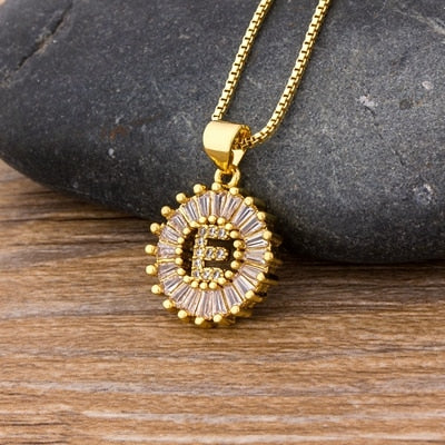Initial Letter Necklace - Oneposh