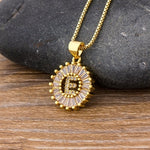 Initial Letter Necklace - Oneposh