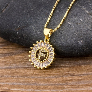 Initial Letter Necklace - Oneposh