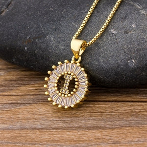 Initial Letter Necklace - Oneposh