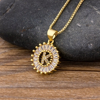 Initial Letter Necklace - Oneposh