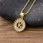 Initial Letter Necklace - Oneposh