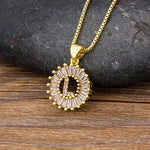 Initial Letter Necklace - Oneposh