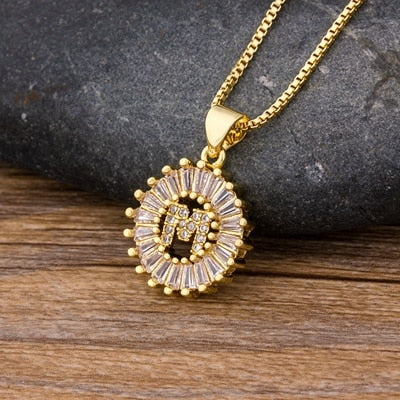 Initial Letter Necklace - Oneposh