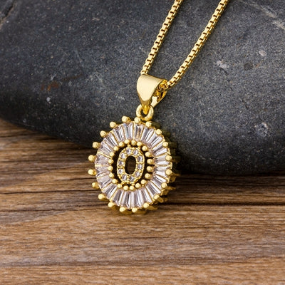 Initial Letter Necklace - Oneposh