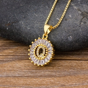 Initial Letter Necklace - Oneposh