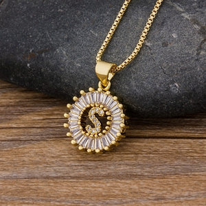 Initial Letter Necklace - Oneposh