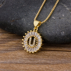 Initial Letter Necklace - Oneposh