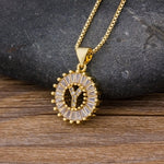 Initial Letter Necklace - Oneposh