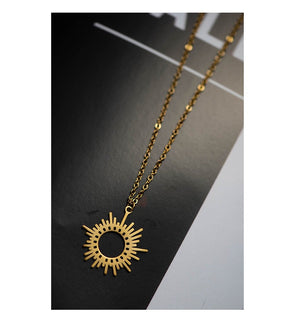 Irregular Sun Necklace - Oneposh