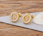 Initial Letter Earrings - Oneposh