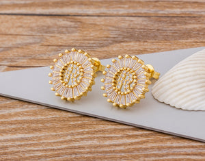 Initial Letter Earrings - Oneposh