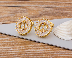 Initial Letter Earrings - Oneposh