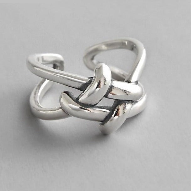 Big Chain 925 Sterling Silver Ring - Oneposh