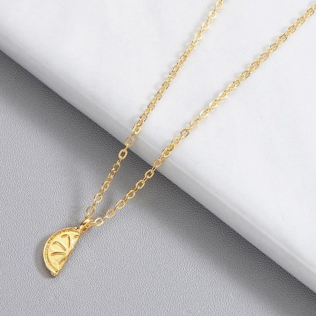 Lemon Stainless Steel Necklace - Oneposh