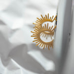 Half Circle Spiked Earrings - Oneposh