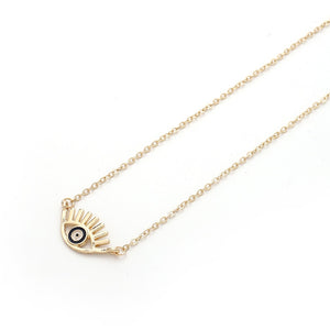 Adreana Eye Necklace - Oneposh