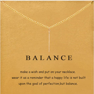 Balance Pendant Necklace - Oneposh