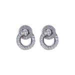 Aerin 925 Sterling Silver Stud Earrings - Oneposh