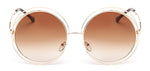 Adelaina Oversized Sunglasses - Oneposh