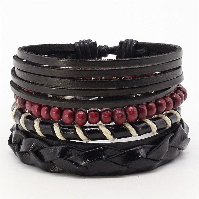 Jaxson Vintage Bracelets Set - Oneposh