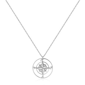 Halona Compass Necklace - Oneposh