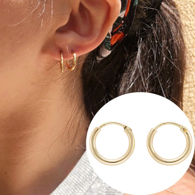 Alva Hoop Earrings - Oneposh