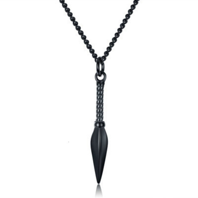 Spear Stainless Steel Pendant Necklace - Oneposh