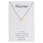 Warrior Pendant Necklace - Oneposh