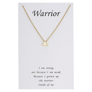 Warrior Pendant Necklace - Oneposh