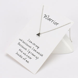 Warrior Pendant Necklace - Oneposh