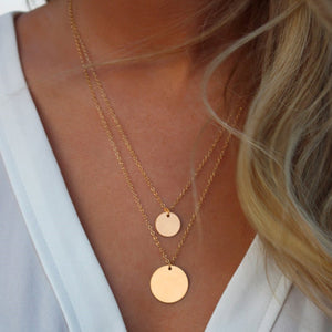 Lisa Double Layered Necklace - Oneposh