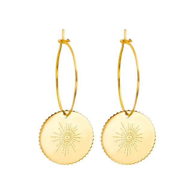 Melione Stainless Steel Earrings - Oneposh