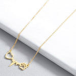 Heartbeat Stainless Steel Necklace - Oneposh