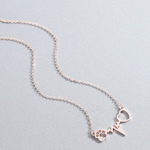 Heartbeat Stainless Steel Necklace - Oneposh