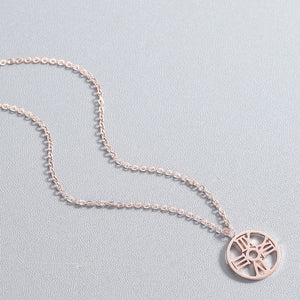 Time Stainless Steel Necklace - Oneposh