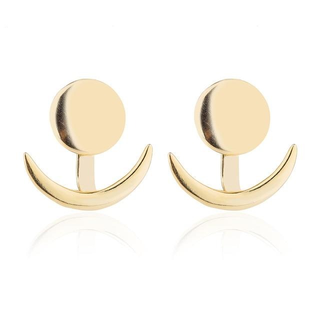 Crescent Moon Earrings - Oneposh