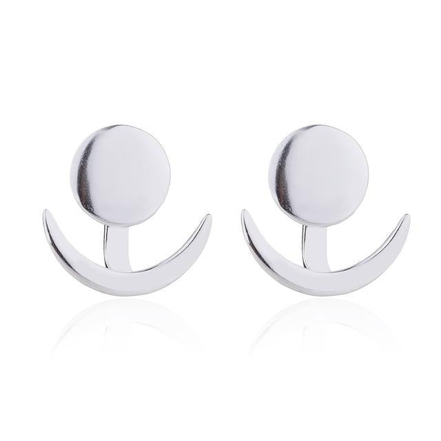 Crescent Moon Earrings - Oneposh