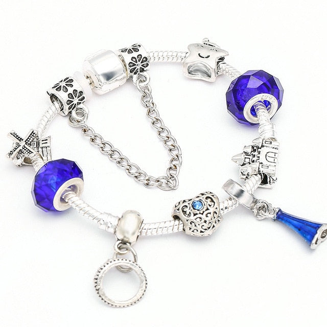 Amari Mickey Charm Bracelet - Oneposh