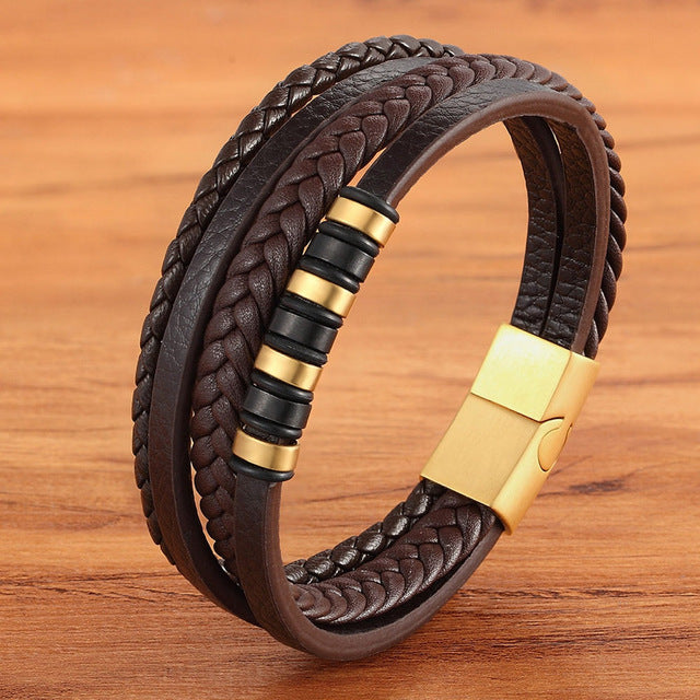 Kevin Leather Bracelet - Oneposh