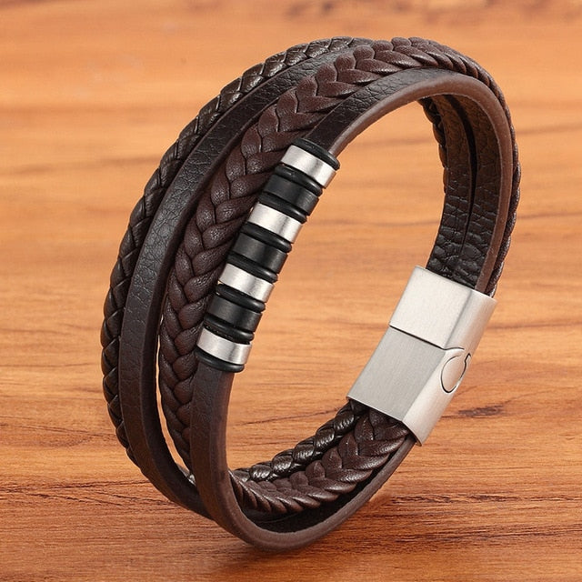 Kevin Leather Bracelet - Oneposh