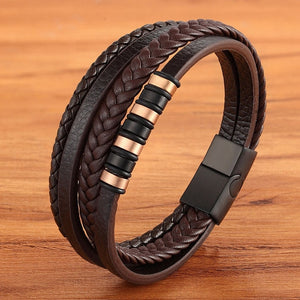 Kevin Leather Bracelet - Oneposh