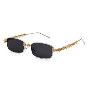 Vanetta Rhinestone Sunglasses - Oneposh